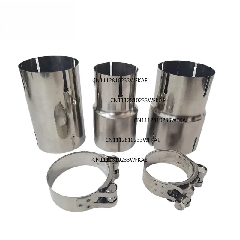 Exhaust pipe variable diameter sleeve Exhaust pipe variable diameter adapter modification
