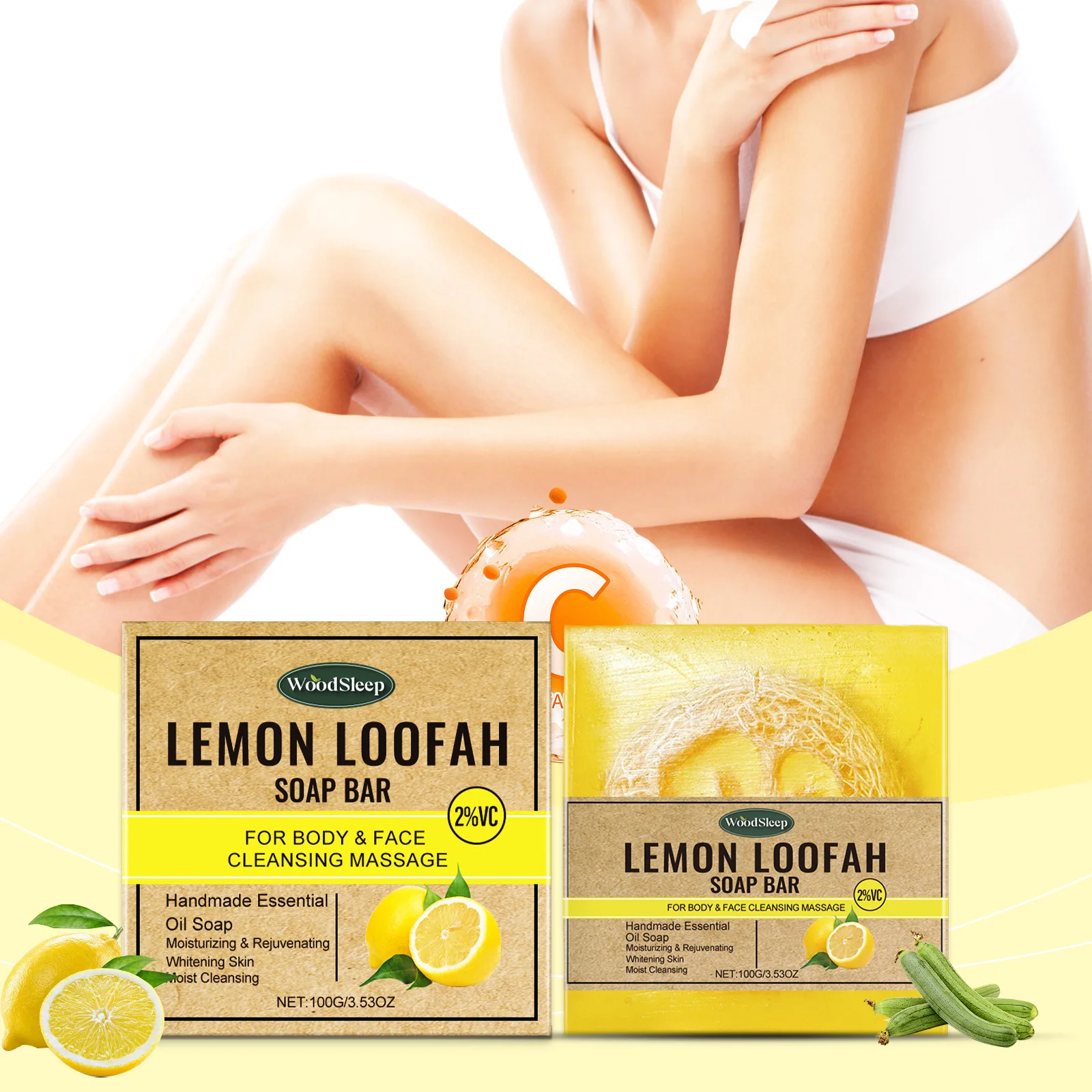 Handmade Soap Essential Care Gentle Clean Oil Control Brightening Soap Moisturize Non-drying Natural Skincare Body Exfoliating