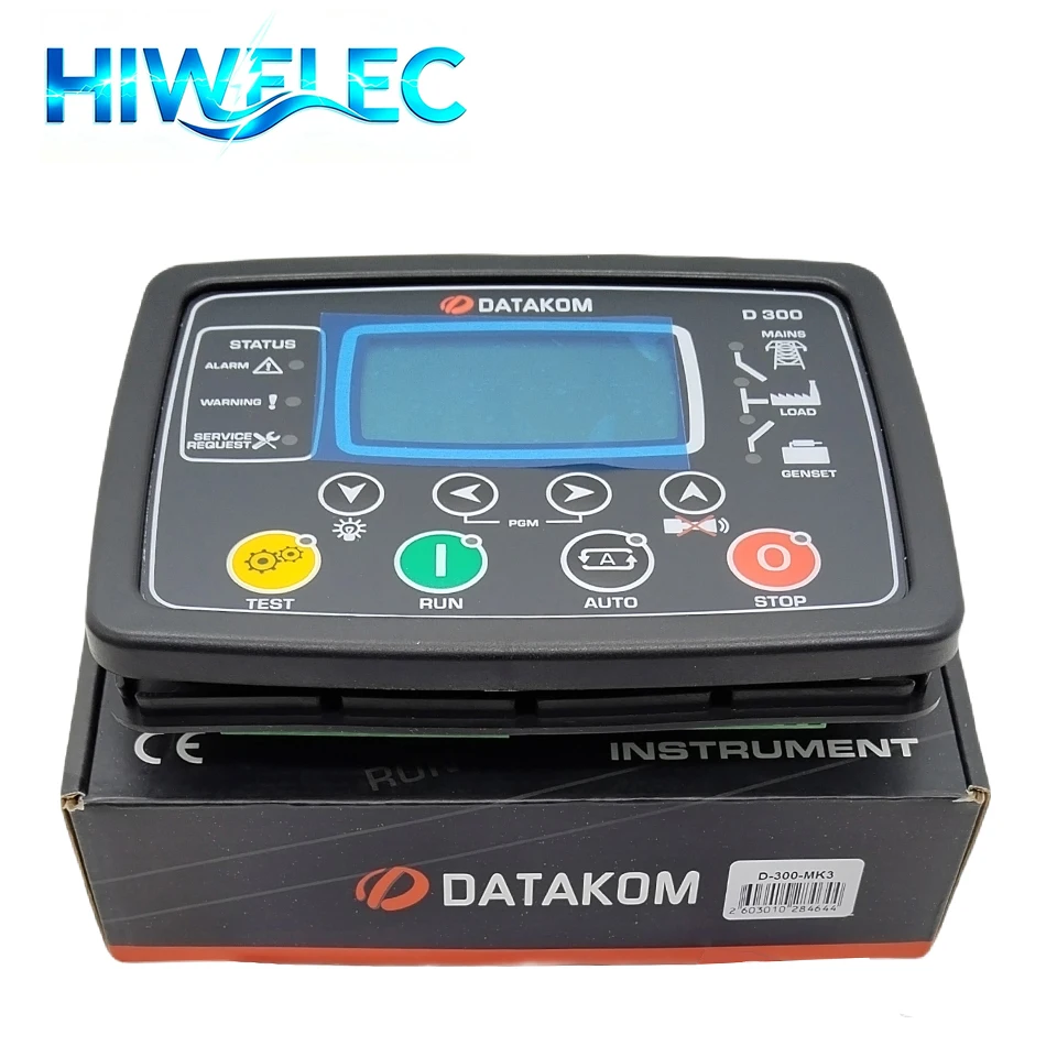 D300 MK3 Genuine Datakom Genset Module Controller Panel D-300 Diesel Generator Controller Module Unit