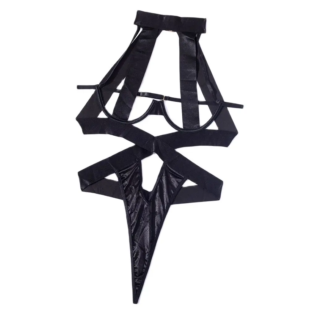 Ensemble de sous-vêtements BDSM évidés pour femmes, lingerie sexy chaude, costume de jeu de rôle PrishbRoleplay, vêtements porno imbibés de sexe,