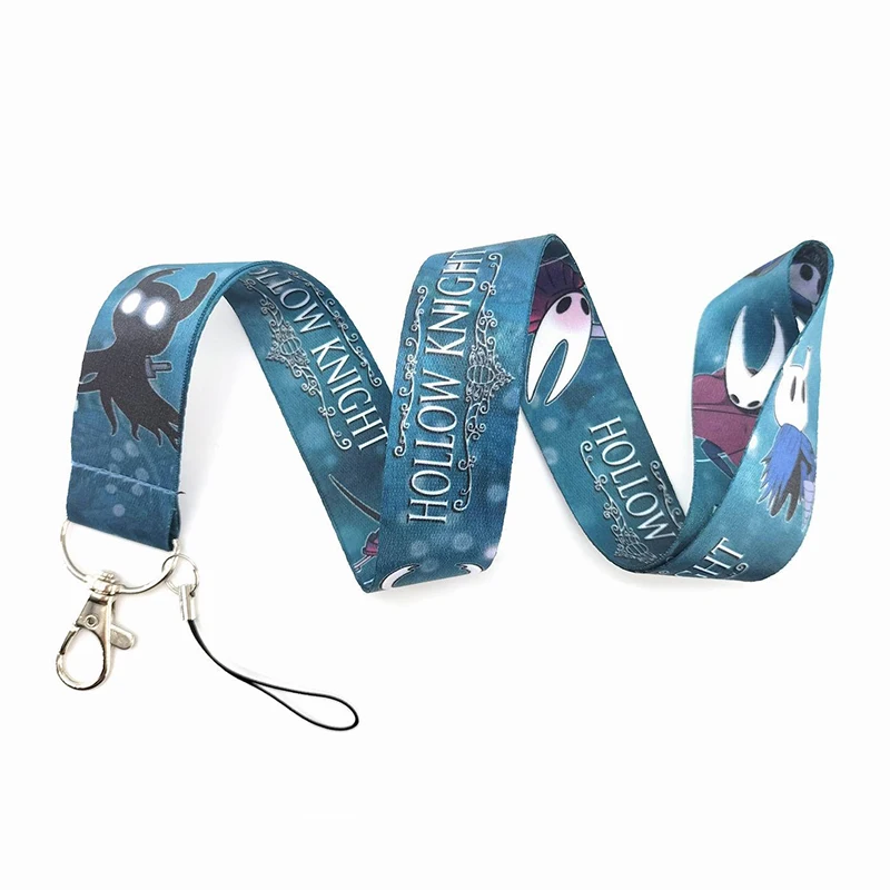 Hohl Ritter Karte Halter Lanyard Für Schlüssel ID Karte Telefon Straps USB Abzeichen Halter Anime Seil Schlüssel Neck Straps Anti-verloren Schlüsselbund