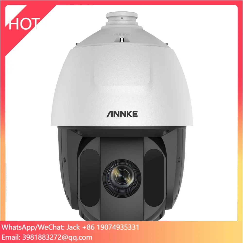 

ANNKE 1080P HD PTZ Скоростная купольная камера 2MP 25X Уличная водонепроницаемая камера безопасности TVI 150 м ИК ночного видения CCTV PTZ камера