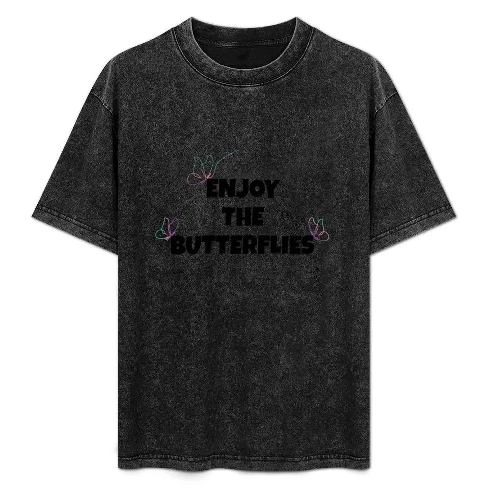 

Enjoy the butterflies T-Shirt Christmas Casual Tee Shirt