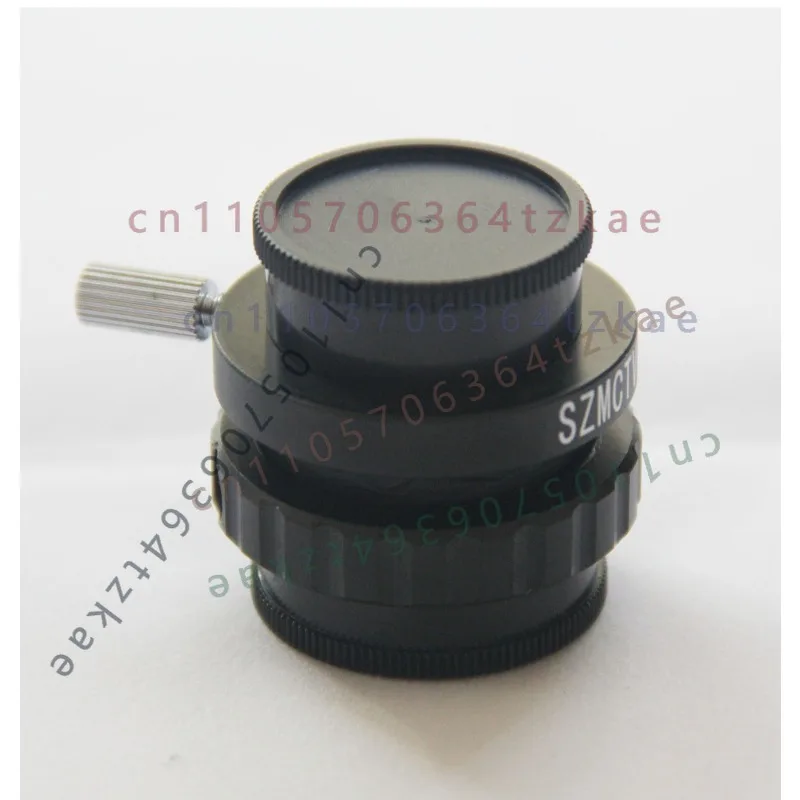 0.5X C‑Mount Adapter Lens Optical Spare Part For Trinocular Microscope Connect 1/2 CCD Video Camera Photography