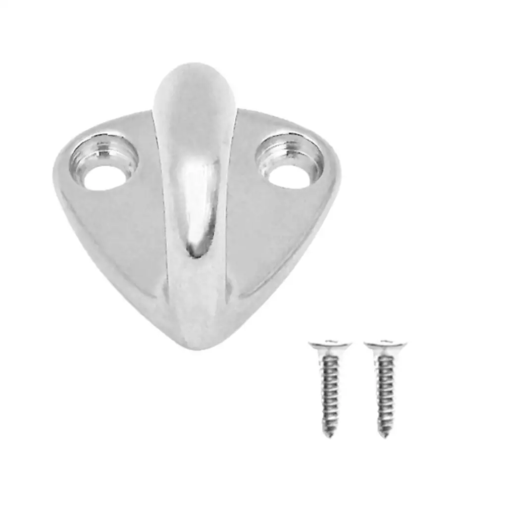 28 mm Silver Marine Stainless Steel Hanger Coat / Hat Hook Holder Bracket Wall Mount Hook for Marine Home Decor