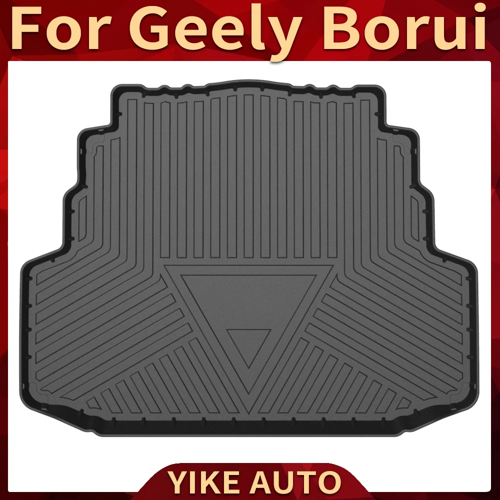 For Geely Borui GE 2015-2021 Auto Car Cargo Liner All-Weather TPE Non-slip Trunk Mat Waterproof Tray Trunk Carpet Accessory