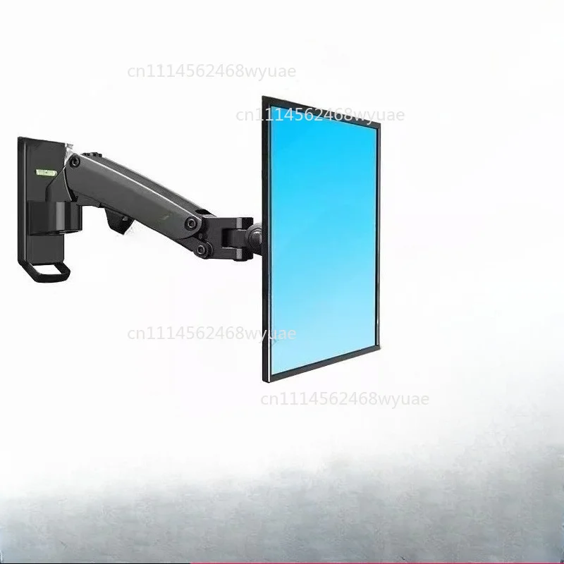 F120 Wall-Mounted Monitor Stand with Gas Pressure Lift and Hover Function