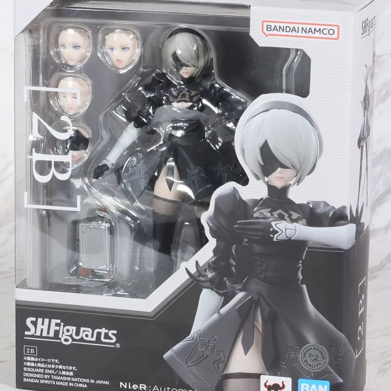 

Экшн-фигурка с надписью Nier Automata, Коллекционная модель с орнаментом Shf, украшение для стола автомобиля, подвижная шарнирная статуя, подарок для детей