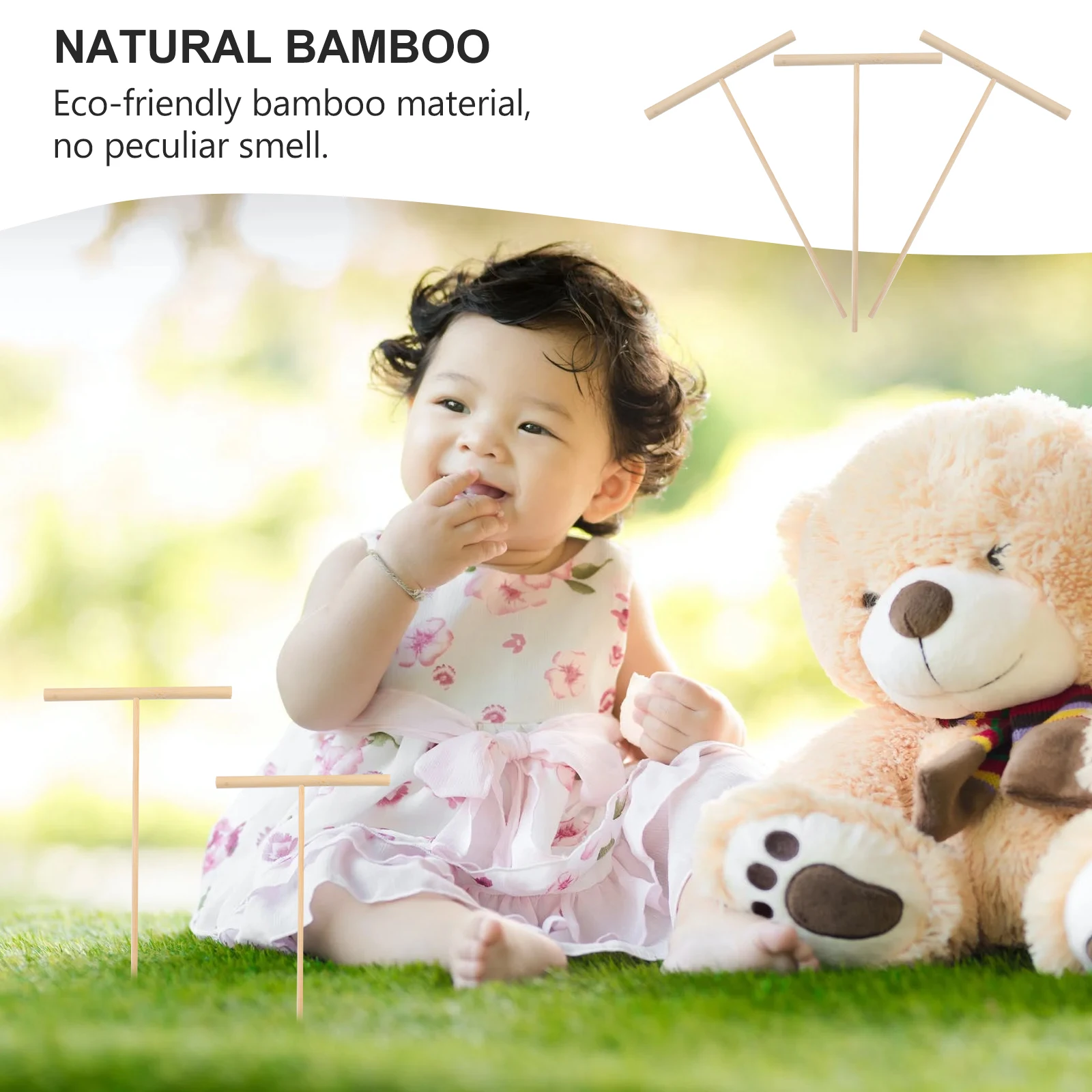 

6 Pcs Bamboo Rake Toy Mini Decorative Sand Rakes Zen Garden Accessory Desk Decoration