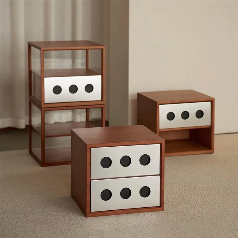 

Solid wood combined cabinet Small apartment medium and ancient style storage locker Living room electric cabinet
