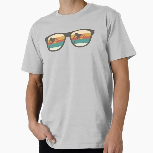 Summer beach sun glasses Premium Made in USA/AUS T-Shirt M-2XL