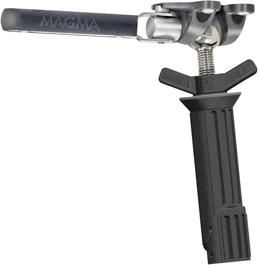 

All-Angle Adjustable Rod Holder Mount for Marine Grills, Durable & Reliable