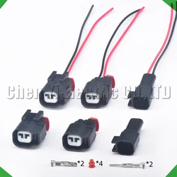 2 Pin Automobile waterproof connector Fuel injector ABS sensor Wire harness plug For Ford JEEP 34062-0033 34062-0023 34062-0027