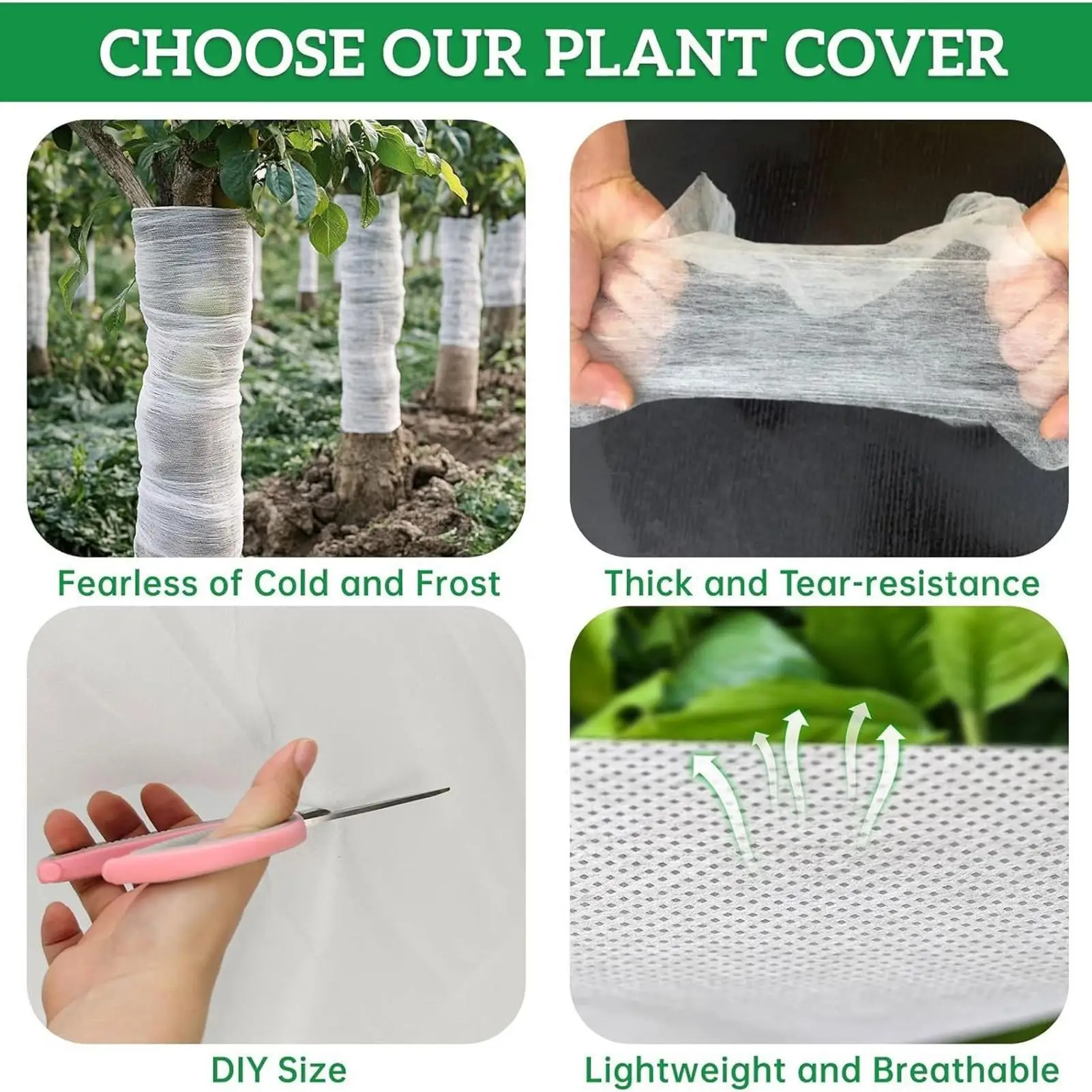 

Морозные ткани для уличных растений 10X30FT, чехлы для растений на зиму, тканевое покрытие для овощей, сада, замораживания