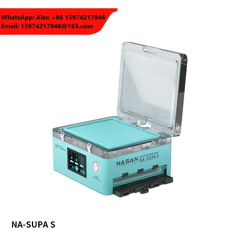 NASAN NA-SUPA S 2 In 1 Big LCD Laminator And Bubbler 12.9 Inch Laminating Bubble Removing Machine All-in-one LCD Screen Repair