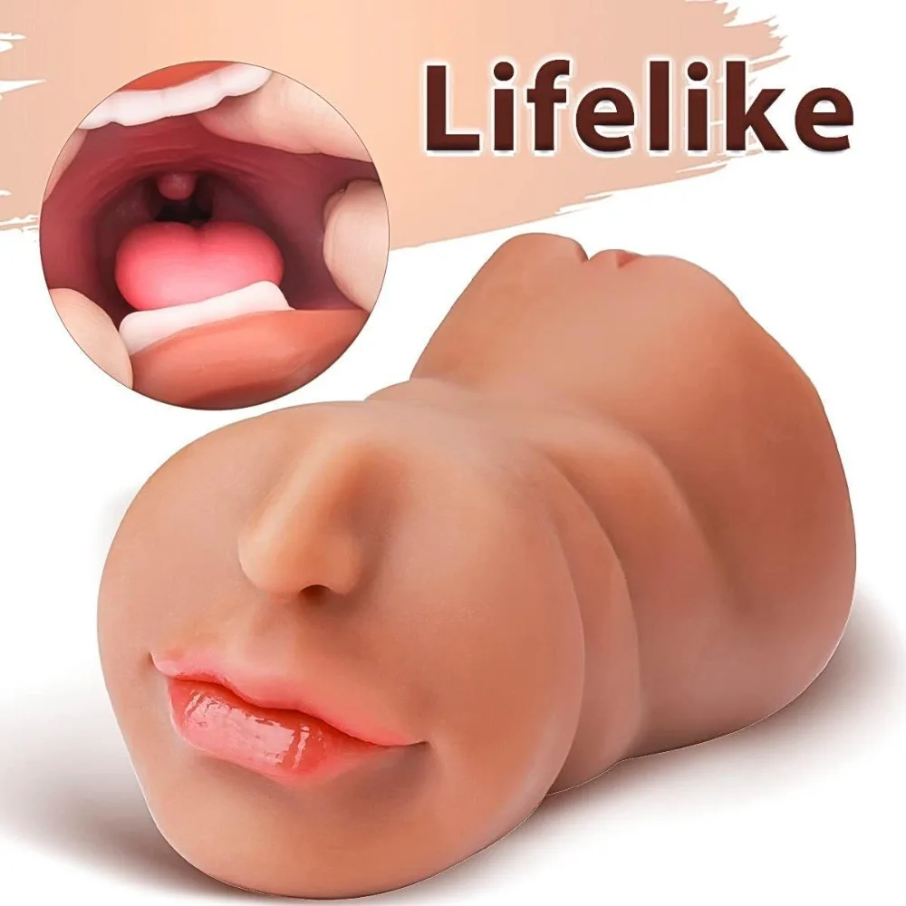 2026 Silicone Masturbation Cup Realistic Artificial Vagina Portable Pocket Pussy 3D Hip Model Adult Male Sex Toy view 4