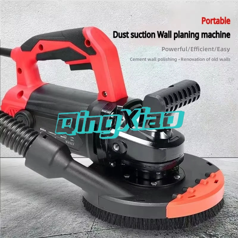 Industrial 220V Electric Wall Planer Dust Free Stripping Tool for Concrete Rough Grinding Polishing Shoveling Ash Cement Floor
