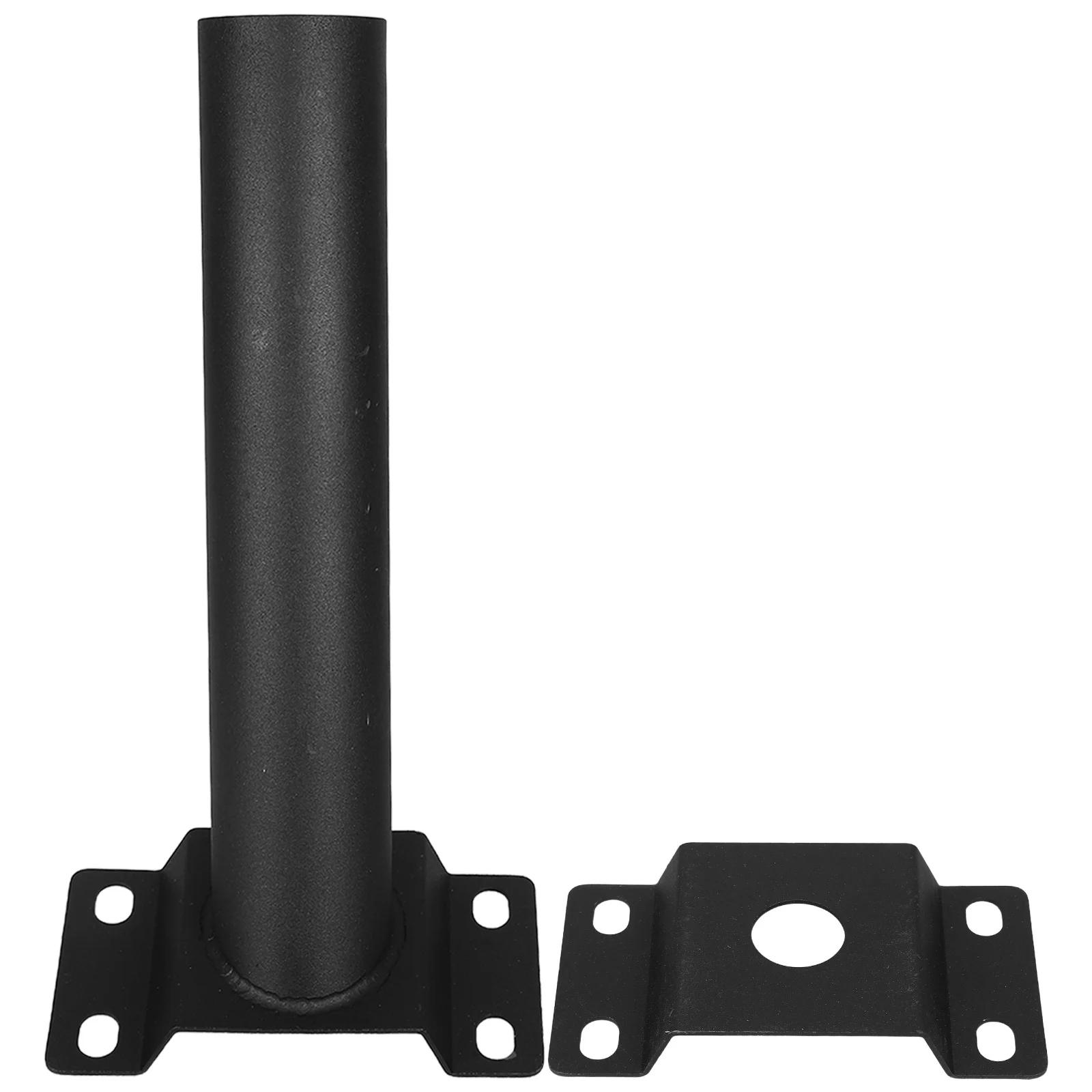 

Solar Street Light Bracket Steel Outdoor Mounting Pole Extender for LED Light Post Exterior Lighting Fixture Solar Street Post