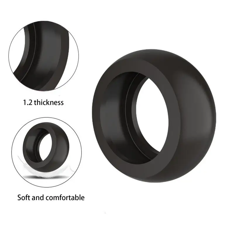 Silicone Ring Protector Silicone Ring Protecto Flexible Fit Accurate Detection Secure Ring Guard Lightweight Design For Everyday