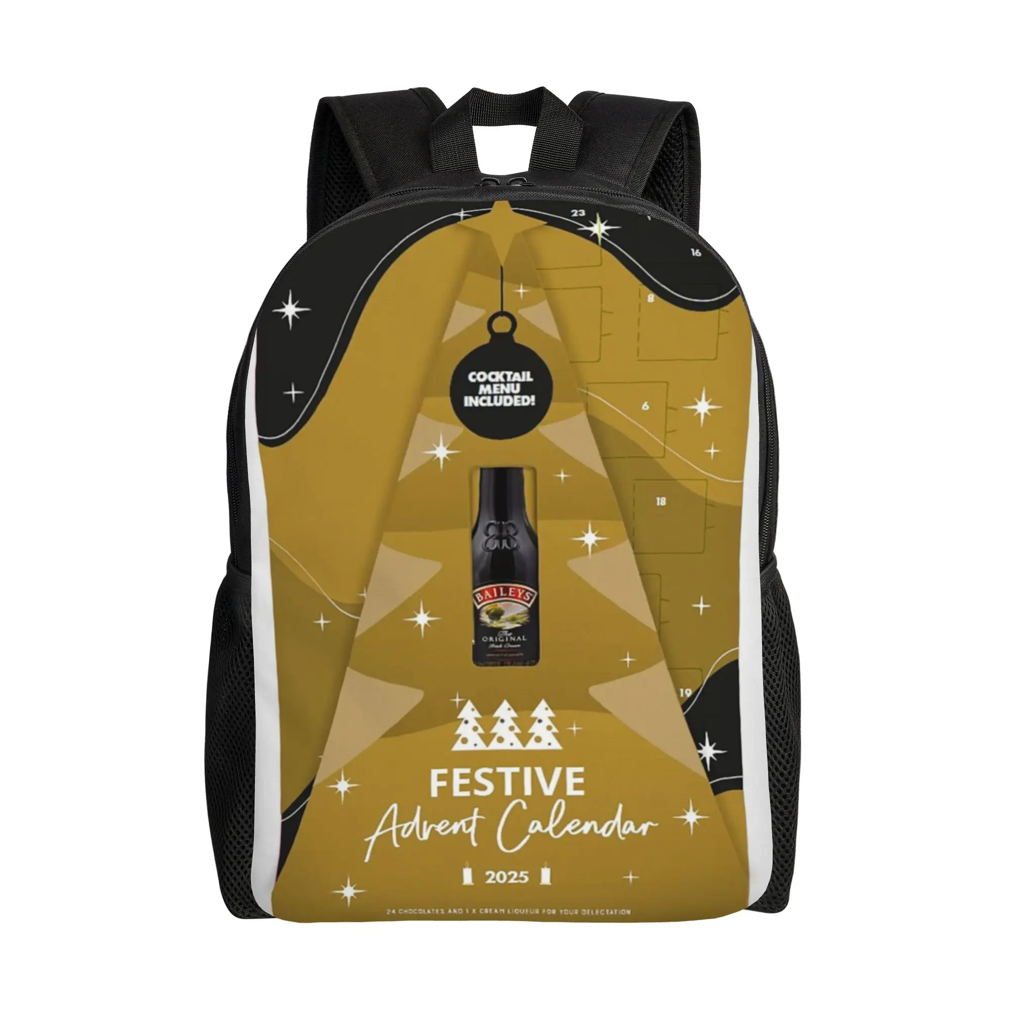 

Праздничный адвент-календарь bBaileys 2025, школьный рюкзак bBaileys, модная сумка для ноутбука большой вместимости для студентов, к началу учебного года