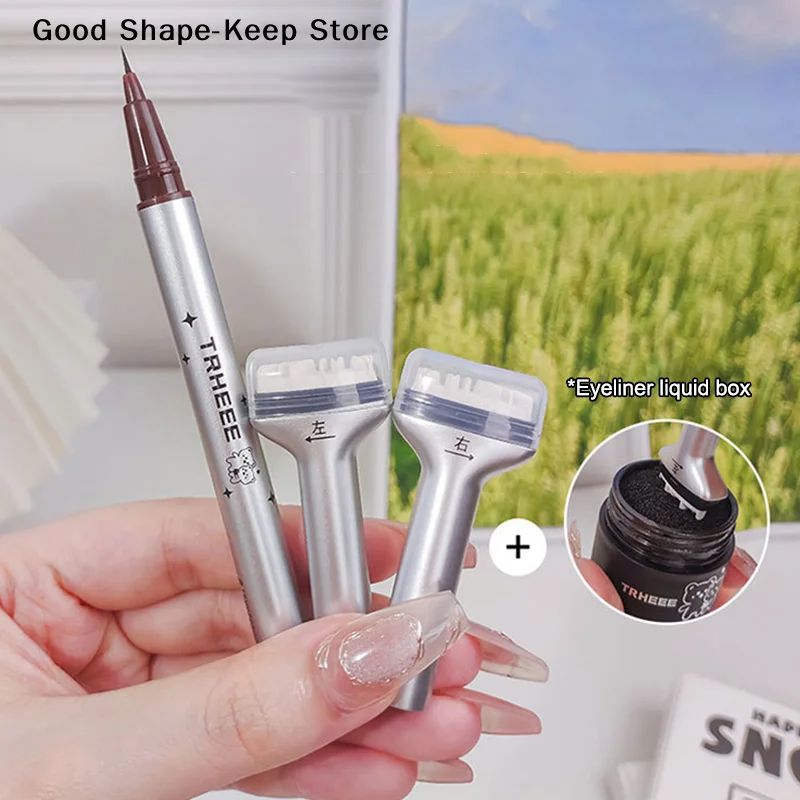 dailyDezone Lower Eyelashes Stamp Pen Waterproof Sweatproof Cosmetics Natural-looking Eyelash 3 In 1Daily products