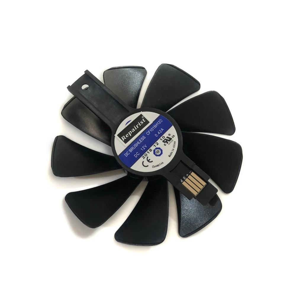 CF1015H12D/S FD10015M12D RX 580/480/470/570 GPU Kühler Fan Für Sapphire RX580 RX480 RX470 RX570 NITRO VGA Karten Ersatz