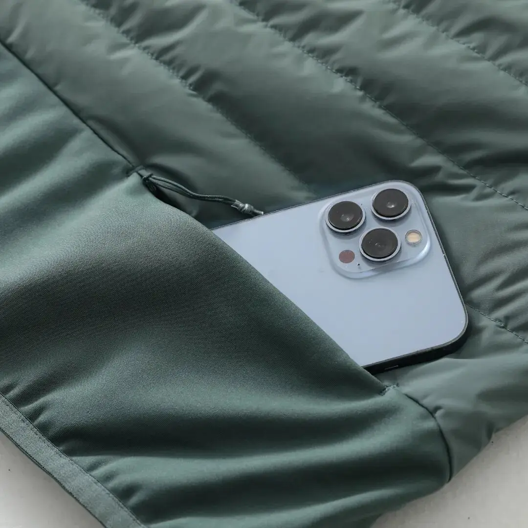 ex extérieur coupe-vent chaud col montant vers le bas gilet U remplacement résistant à l'usure imperméable Nylon Fce doublé fermeture éclair décor...