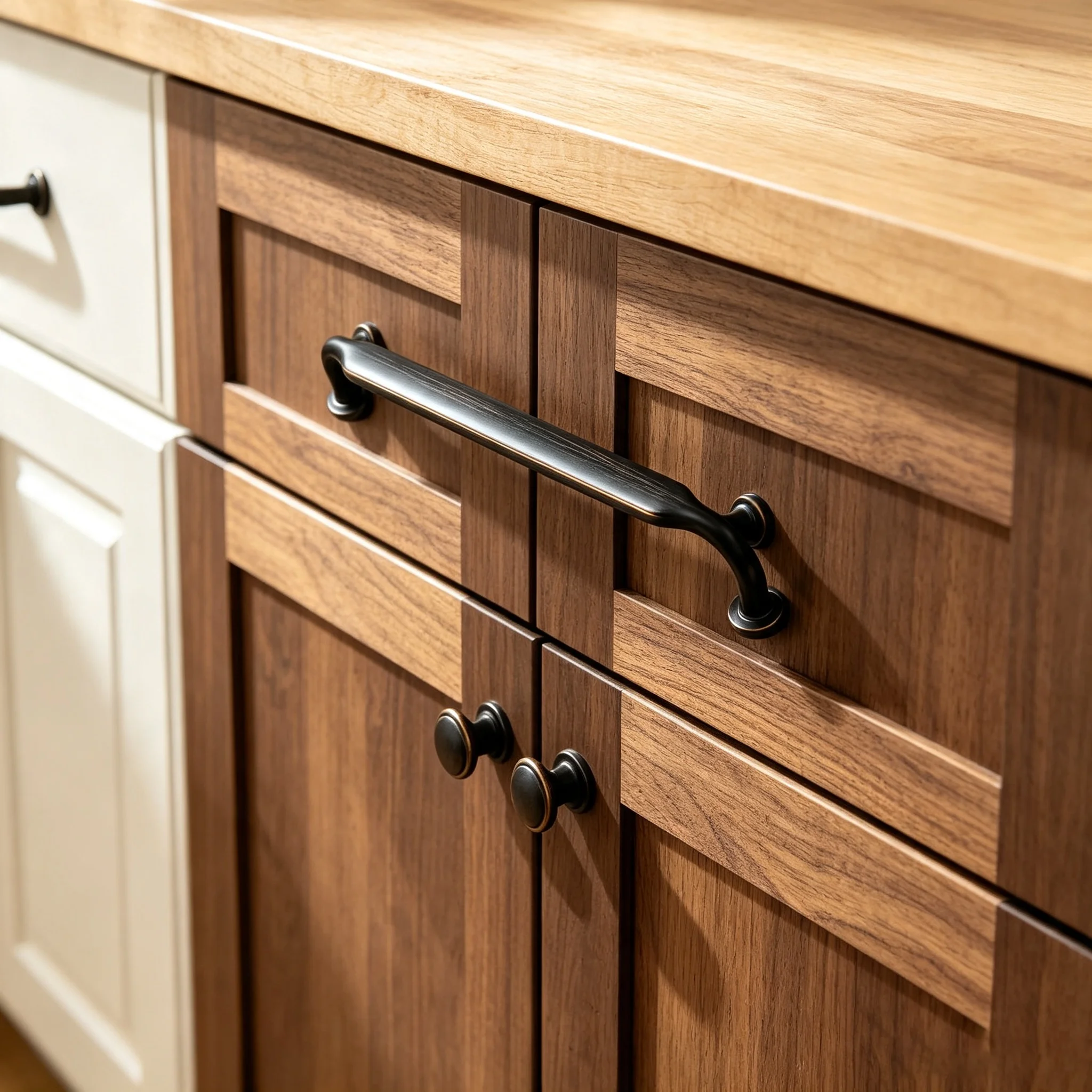 10PCS Cabinet Handles Oil Rubbed Bronze Cabinet Pull Handles Hardware Cupboard Drawer Pulls