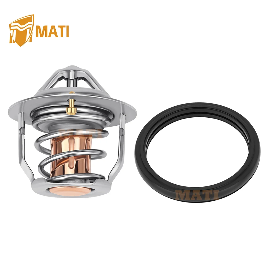Thermostat With O-Ring For Suzuki V-Strom Boulevard Burgman 90 109 650 1000 1050 2003-2024 O.E.M# 17670-06G51 17670-06G50