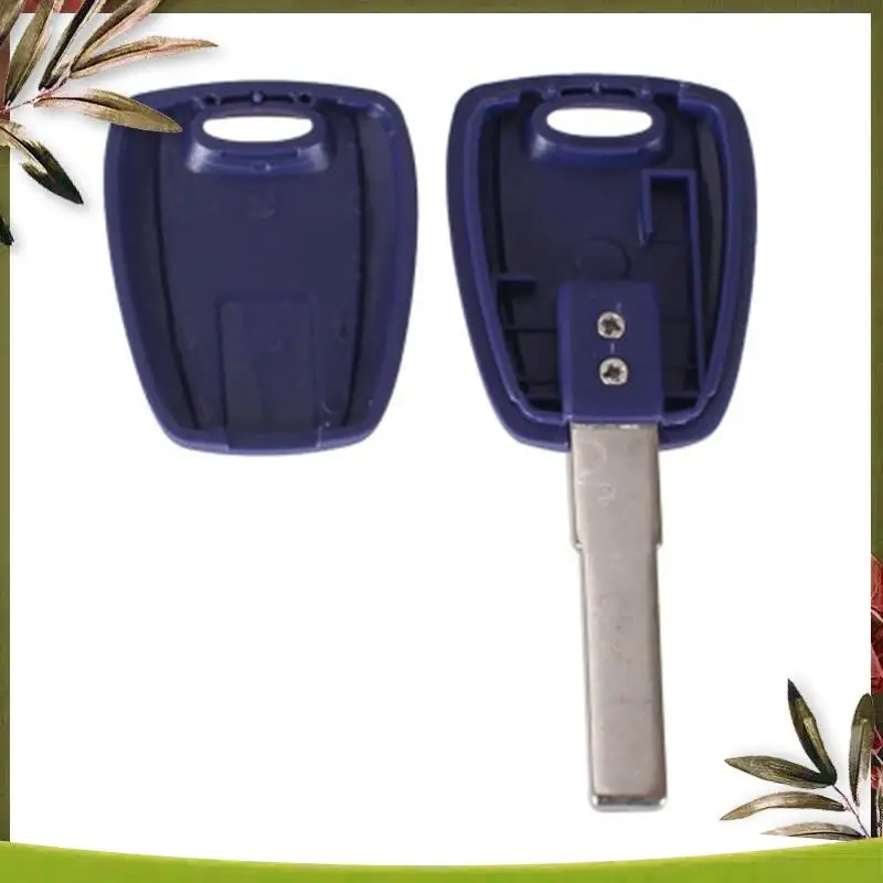 

AB98-10X Transponder Key Uncut Blade SIP22 Key Shell For Fiat 500 Ducato