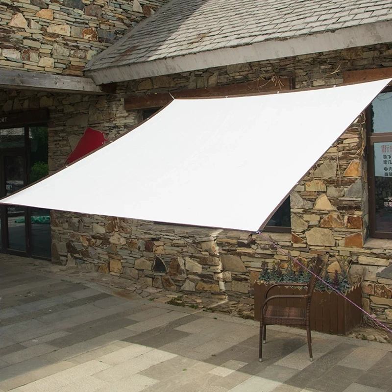 White HDPE Anti-UV Sun Shading Net Garden Balcony Succulent Plant Protection Carport Cover Swimming Pool Sun-proof Sunshade Net