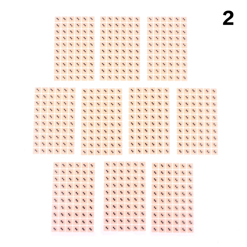 

600Pcs/Bag Ear Care Ear Acupuncture Massage Therapy Needle Patch Seeds Sticker Auriculotherapy Vaccaria 1/2/3/4 Capsules