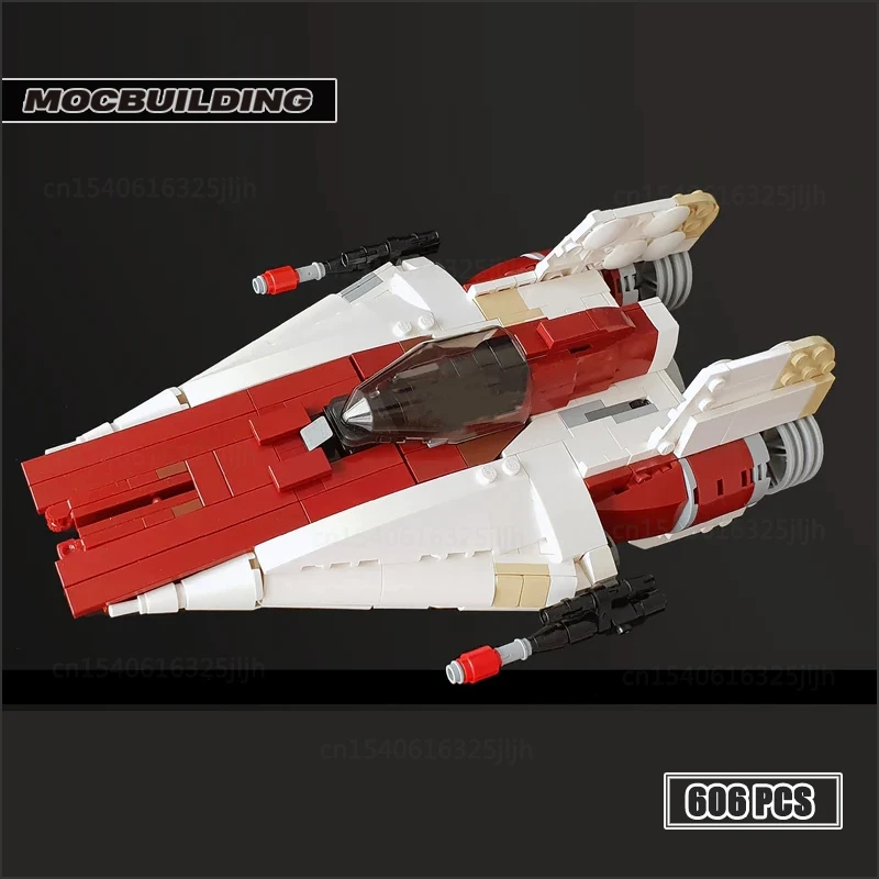RZ-1 Wing Starfighter Star Movie MOC Building Block Technology Bricks DIY Assembly Model Collection Display Toys Xmas Gifts