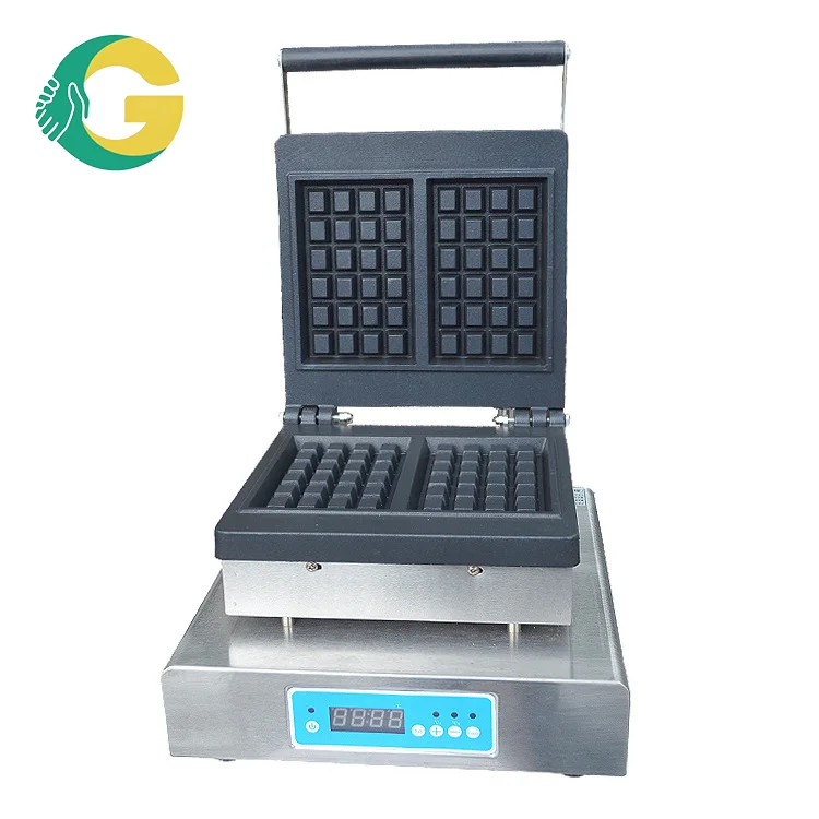 Wholesale Breakfast Waffle Maker Toaster Panini Waffle Makers Other Snack Machines Street Food Machines Custom Waffle Iron