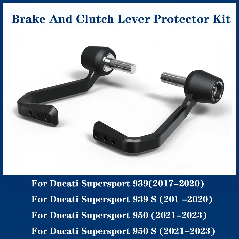 

Motorcycle Brake and Clutch Lever Protector Kit For Ducati Supersport 939 939S / Supersport 950 950S 2017-2023