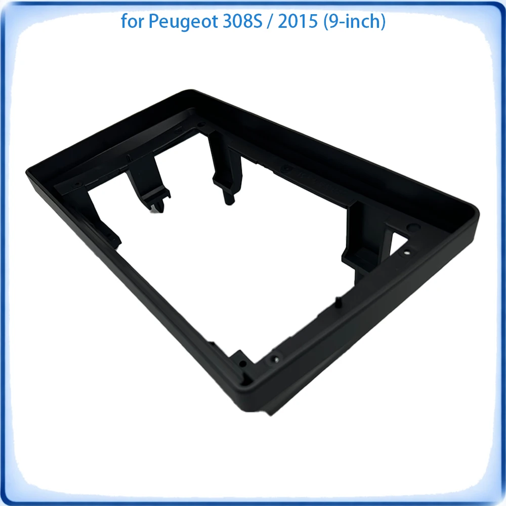Car Radio Fascia Frame For Peugeot 308S T9 2013-2018 9 inch With Canbus Decoder & Wiring Harness Car Accessories Plug & Play