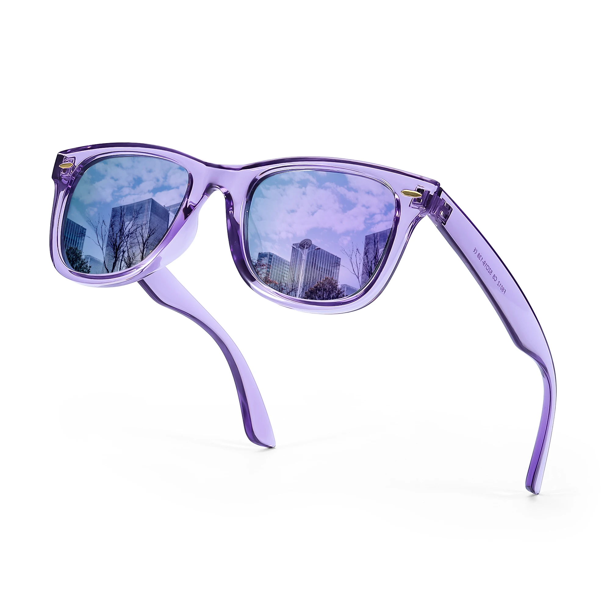 

Polarized Sunglasses for Women & Men - UV400 Mirrored Beach Eyewear, Designer Unisex Fashion Sunglasses w/Medium Fit