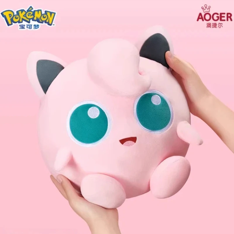 

Подлинная плюшевая кукла Aoger с персонажем мультфильма аниме Jigglypuff, милый подарок на день рождения для мальчиков и девочек