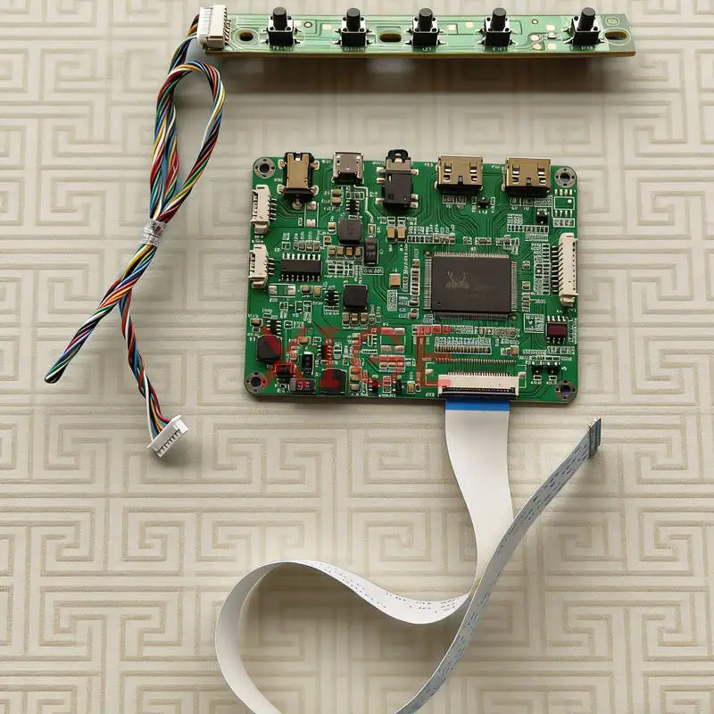 Matrix Controller Board Fit LP133WF1 LP133WF4 LP133WF7 LP133WF2 1920x1080 Laptop Display 2Mini-HDMI EDP-30 Pin 1920*1080 DIY Kit