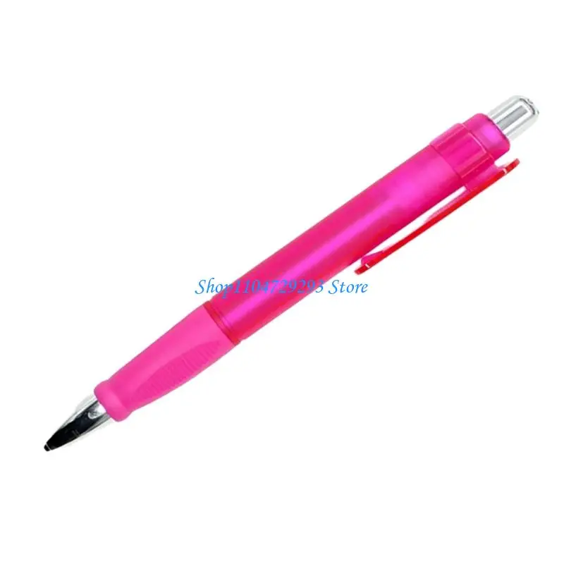 

Y2GD 1.0mm Ballpoint Pen Smooth Writing Pen Black Press Pen Big Fat Pen Retractable Ballpoint Pen for School
