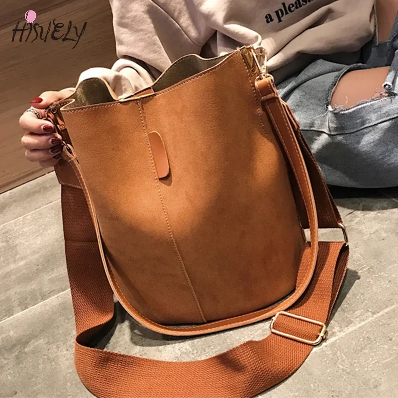 

Hot Sale Designer Handbags Ladies Bucket Bag PU Leather Shoulder Large Capacity Crossbody Bags for Women High Quality Tote Bag