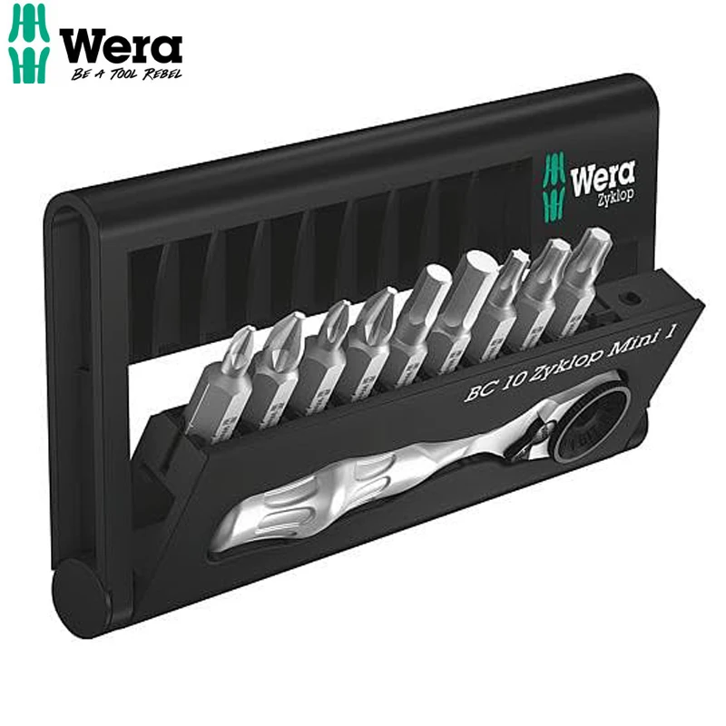 WERA 05073645001 Bit-Check 10 Zyklop Mini 1 High Quality Materials And Precision Craftsmanship Extend Service Life