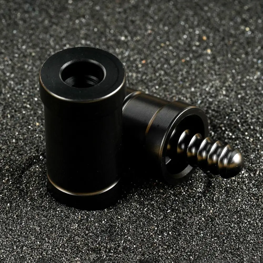 1Set Special Billiard Cue Joint Protector Set Plastic Black Joint Caps Middle Wheel Protection Cover for Uni Loc Wavy