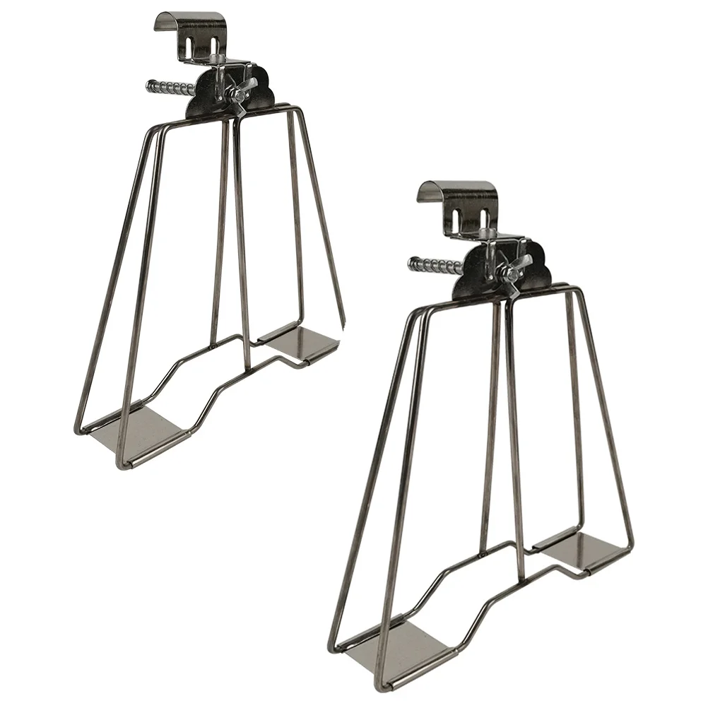 

2Pcs Duck Grilling Clamp Durable Heat Cold Resistant Stainless Steel Bbq Tools Barbecue Clip for Chicken Meat Fish Grill