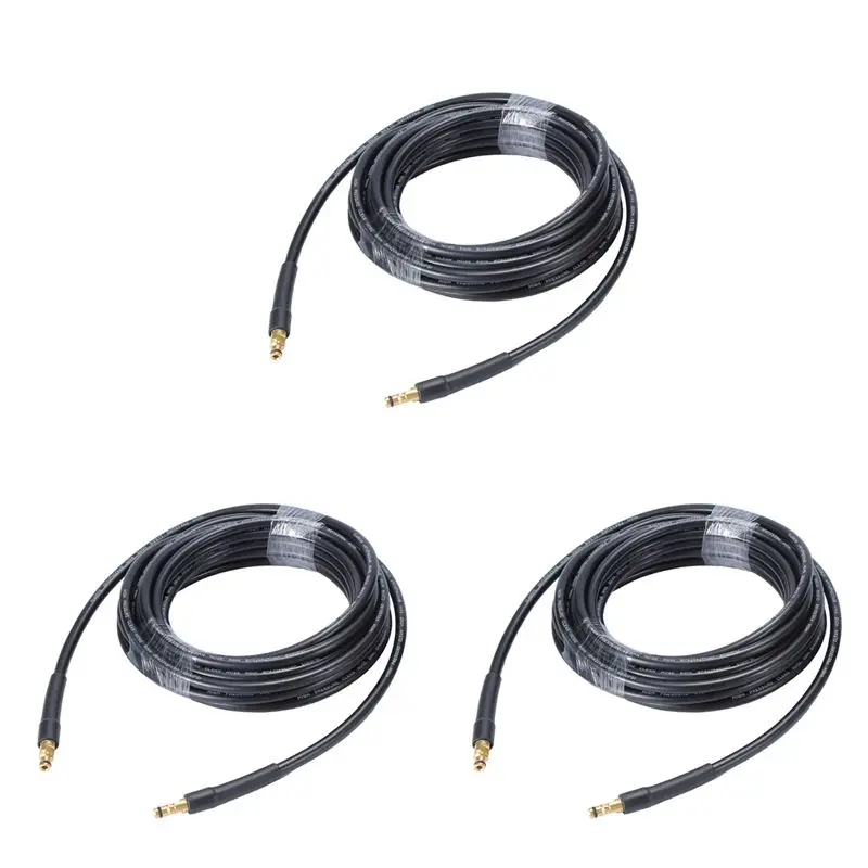 

Hot Sale-3X Washer Water Clean Car Wash Hose Ports,High Pressure Washer Water Cleaning Hose For Karcher K2 K3 K4 K5 K Series 6M