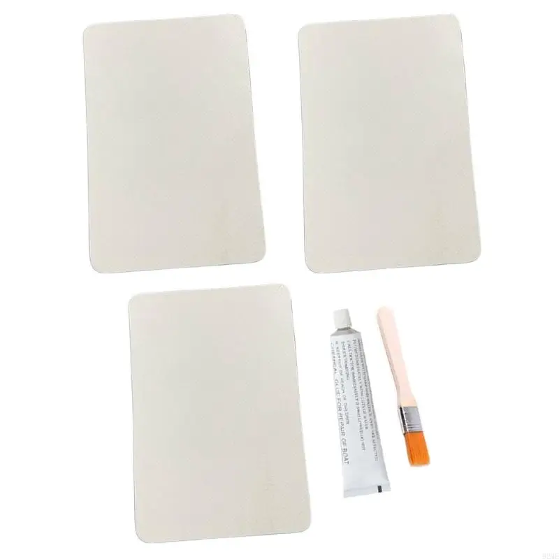 92me 6pcs بقع كاياك بقع إصلاح PVC تصحيحات إصلاح مقلوبة بتصحيحات للوقود القابل للنفخ قوارب الزوارق لعبة المياه