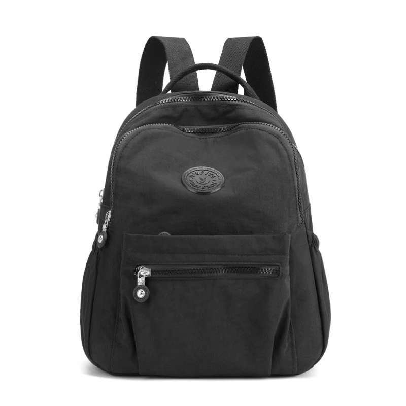 New Backpack women\'s large capacity all-match backpack Female light travel bag Teenage Girl Nylon Cloth Rucksack School Bookbag