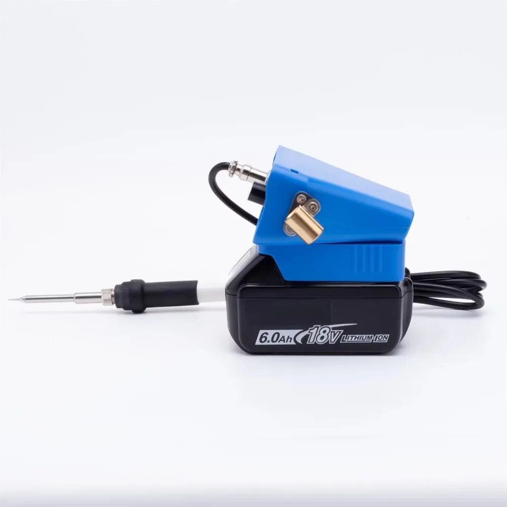 Portable T12 Intelligent Digital Soldering Iron Welding Station for Makita 18V LXT Battery for DIY Repair(Battery Not Included)