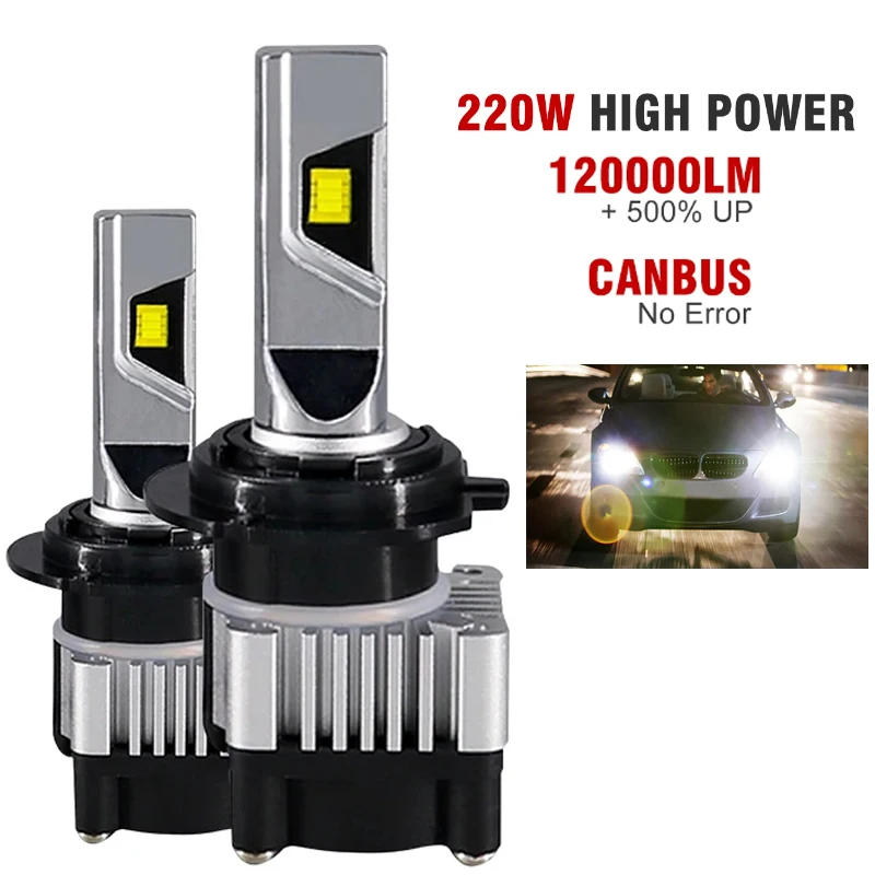 300000LM Car Lights Canbus No Error 180W H7 LED CSP LED Lamp for Car Headlight Bulbs Fog Lamp 12V Fan Cooling 6500K