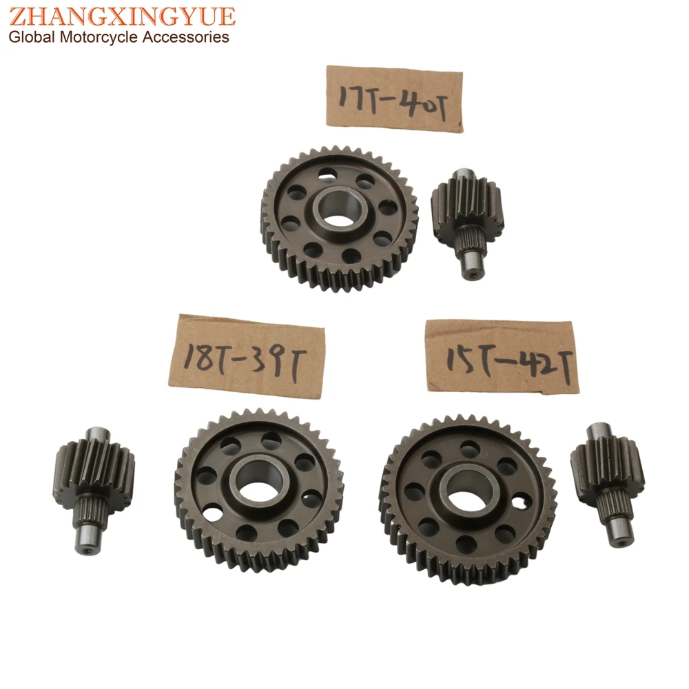 Skuter Pcx 150 najlepsze wyścigi wtórne/przekładnia zębata 15T/42T 17T/40T 18T/39T dla Honda Ww150 Pcx150 Sh150i Vario150cc 4T — zdjęcie 3